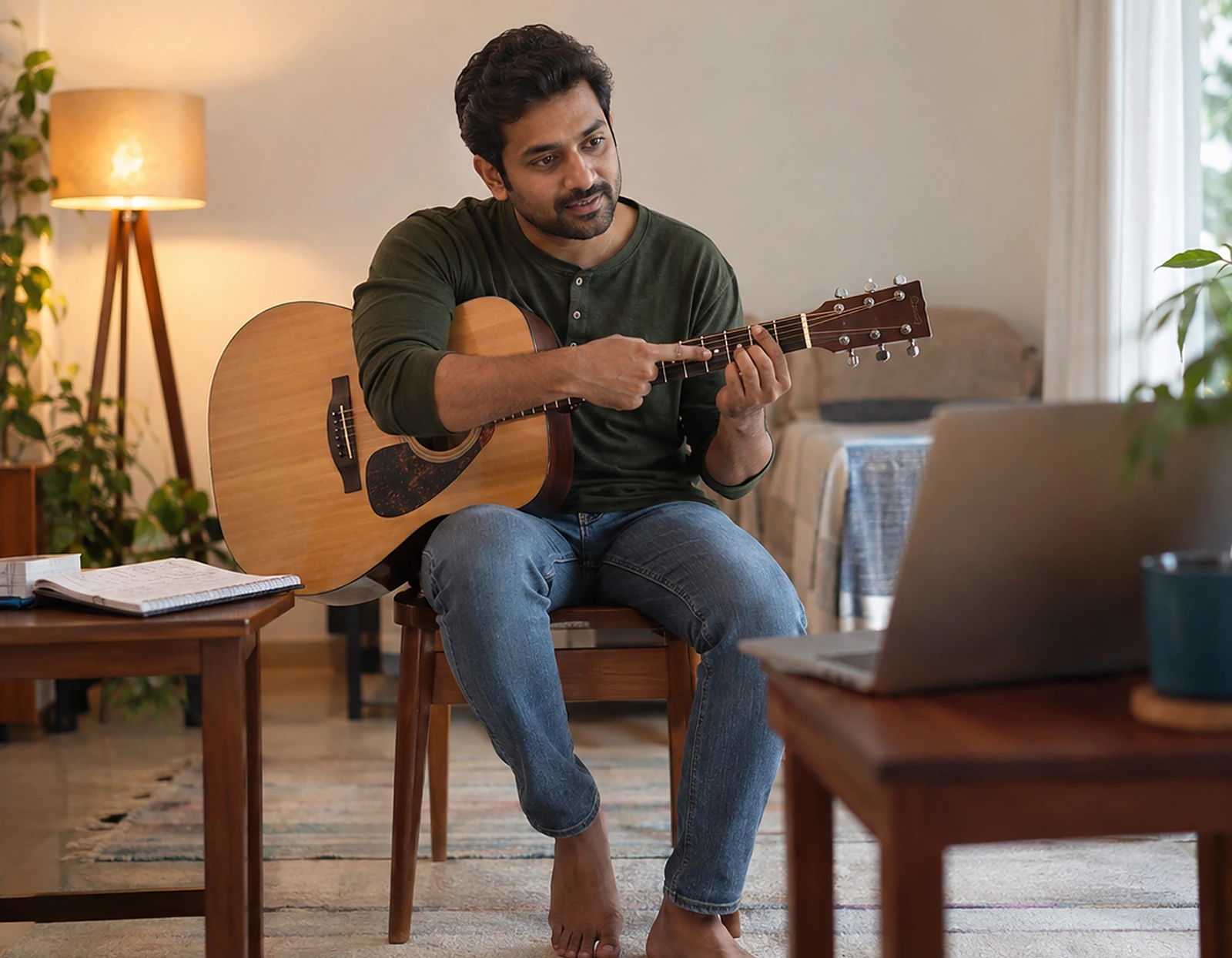 Live online music class